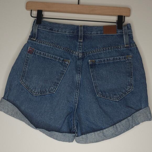 Urban Outfitters BDG Women's Blue Denim Shorts Mom High rise Short - Picture 5 of 6